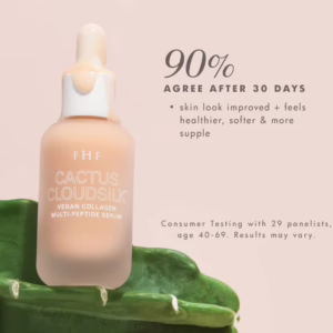 Cactus CloudSilk moisturizer enhances your natural glow with deep, lightweight hydration. It leaves your skin soft, smooth, and full of radiance.