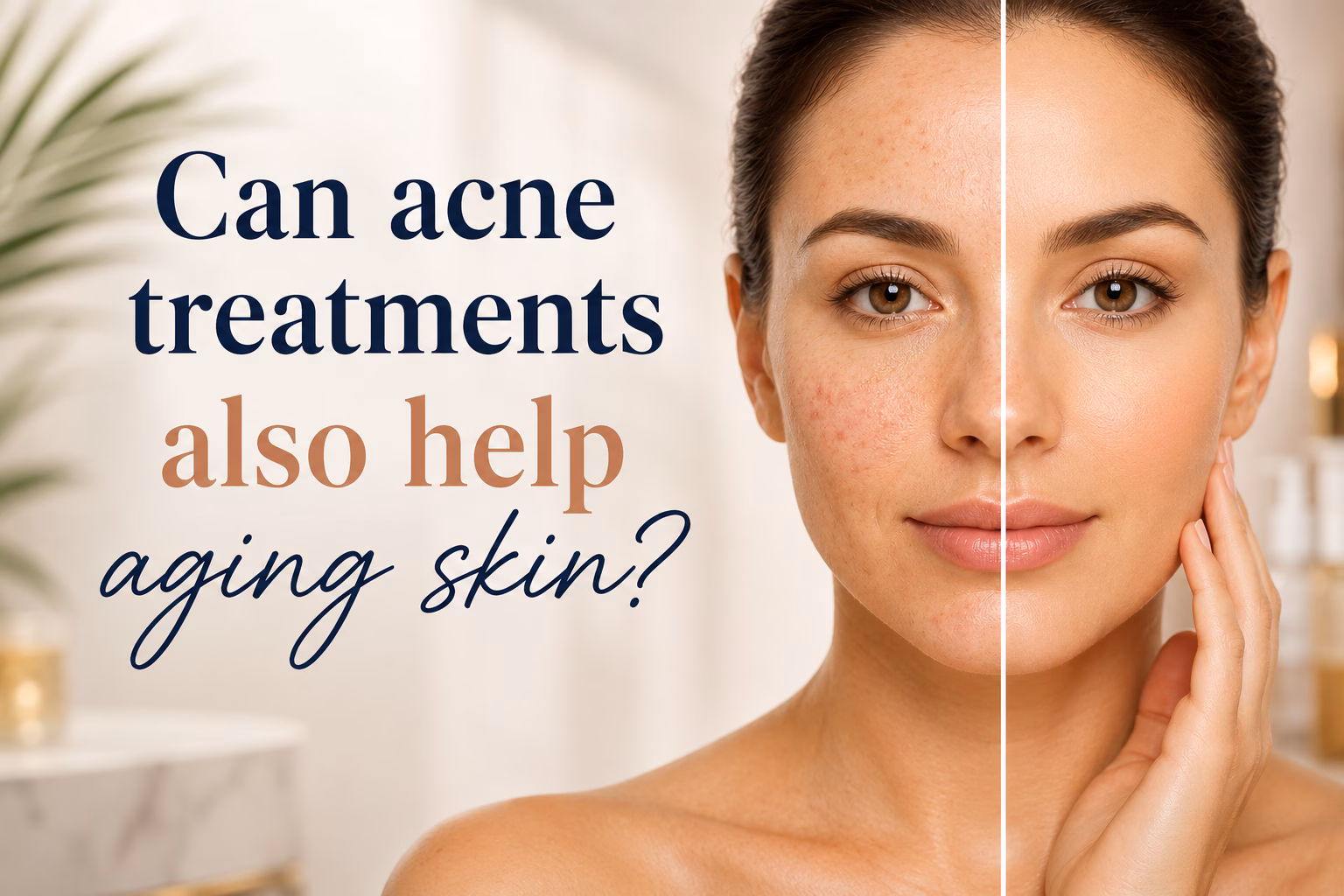 acne treatments help aging skin
