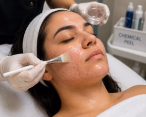 chemical peel acne scars