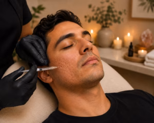 dermal filler acne scars